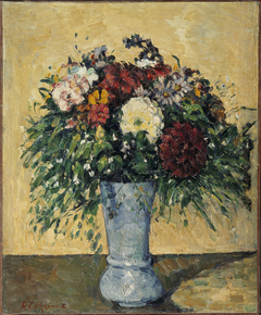 Fleurs dans un vase by Paul Cézanne