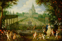 Flora in the Garden by Pieter van Avont