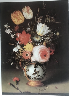 Flowers in a Wan-Li Vase by Peter Binoit