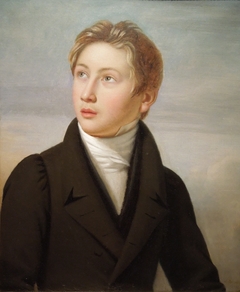 Franz Liszt, vers 14-15 ans by Jean Vignaud