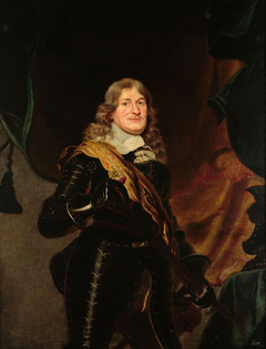 Friedrich Wilhelm (1620-1688), Kurfürst von Brandenburg, Kniestück by Frans Luycx