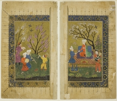 Garden Scene by Anonymous