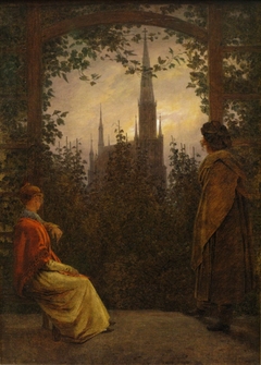 Gazebo by Caspar David Friedrich