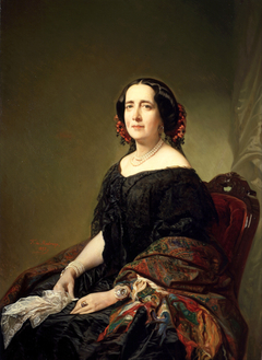 Gertrudis Goméz de Avellaneda by Federico de Madrazo y Kuntz