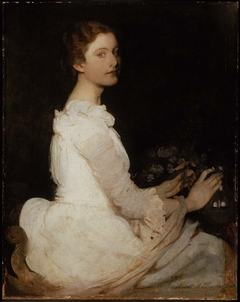 Girl in White (Margaret Greene) by Abbott Handerson Thayer