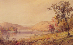 Greenwood Lake by Jasper Francis Cropsey