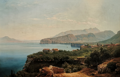 Gulf of Sorrent by Louis Gurlitt