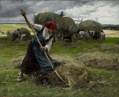 Haying Scene by Julien Dupré