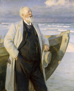 Holger Drachmann by Peder Severin Krøyer