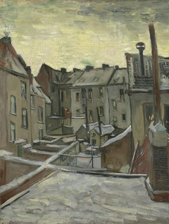 Houses Seen from the Back by Vincent van Gogh