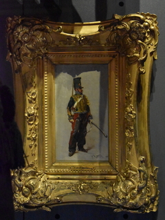 Hussard du 7e Hussards de la Monarchie de Juillet 1840-1845 by Alphonse-Marie-Adolphe de Neuville