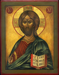 Image of the Savior Pantokrator by Pavel Korzukhin