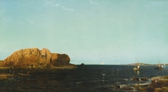 Indian Rock, Narragansett Bay by Arthur Quartley