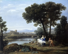 Juno Confiding Io to the Care of Argus by Claude Lorrain