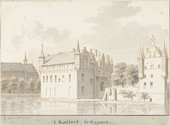 Kasteel te Gemert by Cornelis Pronk