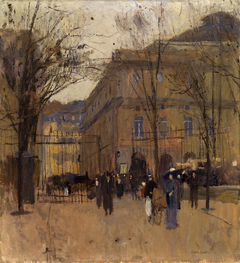 L' Odeon du Luxembourg by Frank Edwin Scott