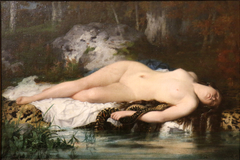 La mort de Coronis, mère d'Esculape. by Charles Nègre