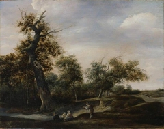 Landscape with a Sandy Road by Jan Steen