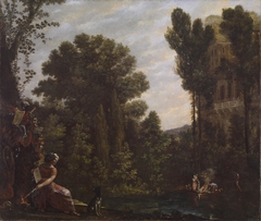 Landscape with a Scene of Witchcraft by Agostino Tassi