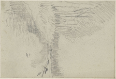 Landschap met bomen langs een vaart by Anton Mauve