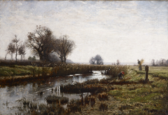 Late Afternoon, Dachau Moor by T. C. Steele