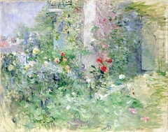 Le jardin à Bougival by Berthe Morisot