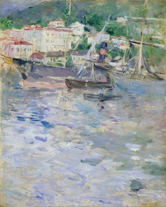 Le port de Nice by Berthe Morisot