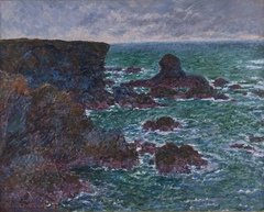 Lion Rock, Rocks at Belle-Île by Claude Monet