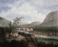 Llanrwst Bridge by Hugh Hughes