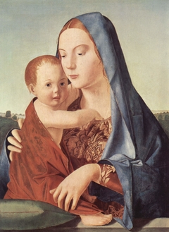 Madonna and Child by Antonello da Messina