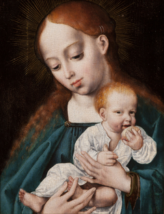 Madonna and Child Eating an Apple by Joos van Cleve