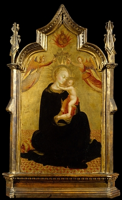 Madonna and Child with Angels by Stefano di Giovanni