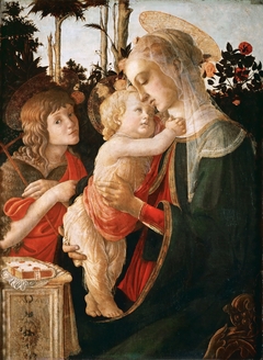 Madonna and Child with the Young St. John the Baptist by Sandro Botticelli