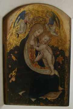 Madonna of the Quail by Pisanello