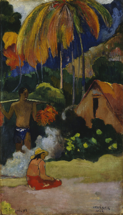 Mahana Maà by Paul Gauguin