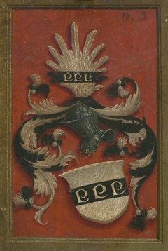 Margarethe Vöhlin, Wife of Hans Roth [reverse] by Bernhard Strigel