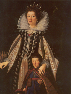 Marie Madeline and Her Son by Justus Sustermans