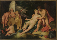 Mars and Venus by Cornelis Cornelisz. van Haarlem