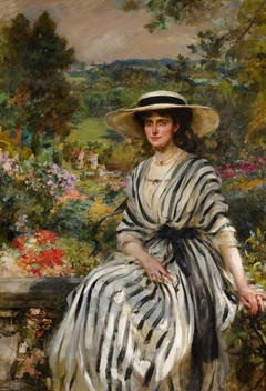 Mary Rosamond Anstruther, Mrs Edward Windsor Hussey (1877-1958) by James Jebusa Shannon