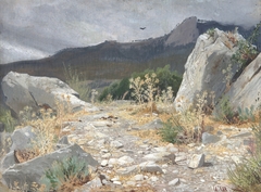 Mountain path. Crimea by Ivan Shishkin