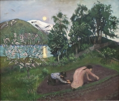 Night in Spring by Nikolai Astrup