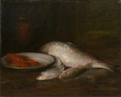 North River Shad by William Merritt Chase