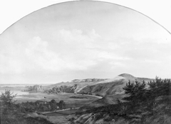 North Zealand Landscape at Lake Arre where King Valdemar the Victor built Dronningholm Castle in Memory of his Queen Dagmar by Thorald Læssøe