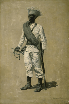 One of Gomez' Men by Frederic Remington