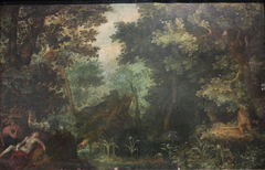 Paysage boisé avec Céphale et Procris by Gillis van Coninxloo