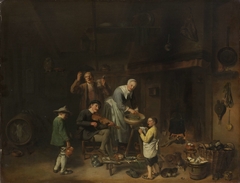 Peasant Family Singing by Pieter Jacobsz Duyfhuysen