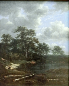 Pond at Forest Edge by Jacob van Ruisdael