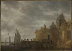 Port by Jan van Goyen