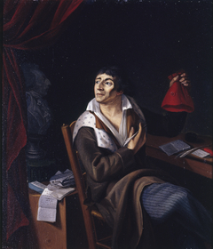 Portrait de Jean-Paul Marat (1743-1793), publiciste et homme politique. by Anonymous