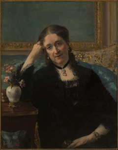 Portrait de Madame Blerzy by Henri Gervex